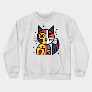 Adorable Cat Crewneck Sweatshirt